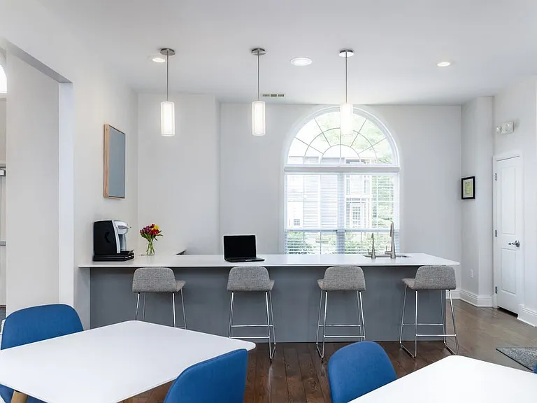 Resident lounge with kitchenette