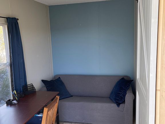 Second bedroom. Set up as office but has a double bed pull out couch.