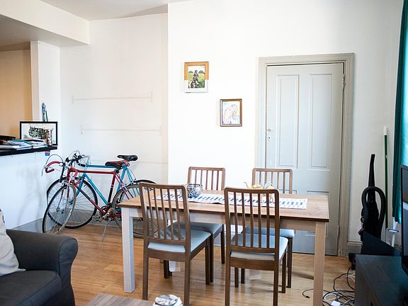 Closet space in the living room/dining room area