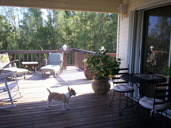 Deck off living area