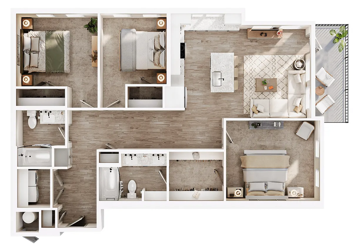 Floor plan C1