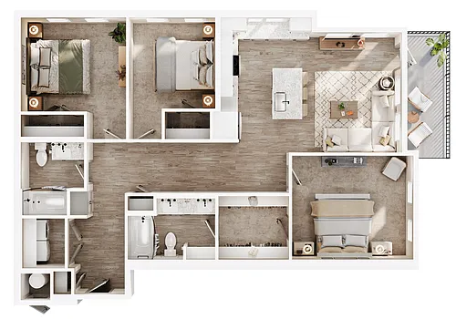 Floor plan C1