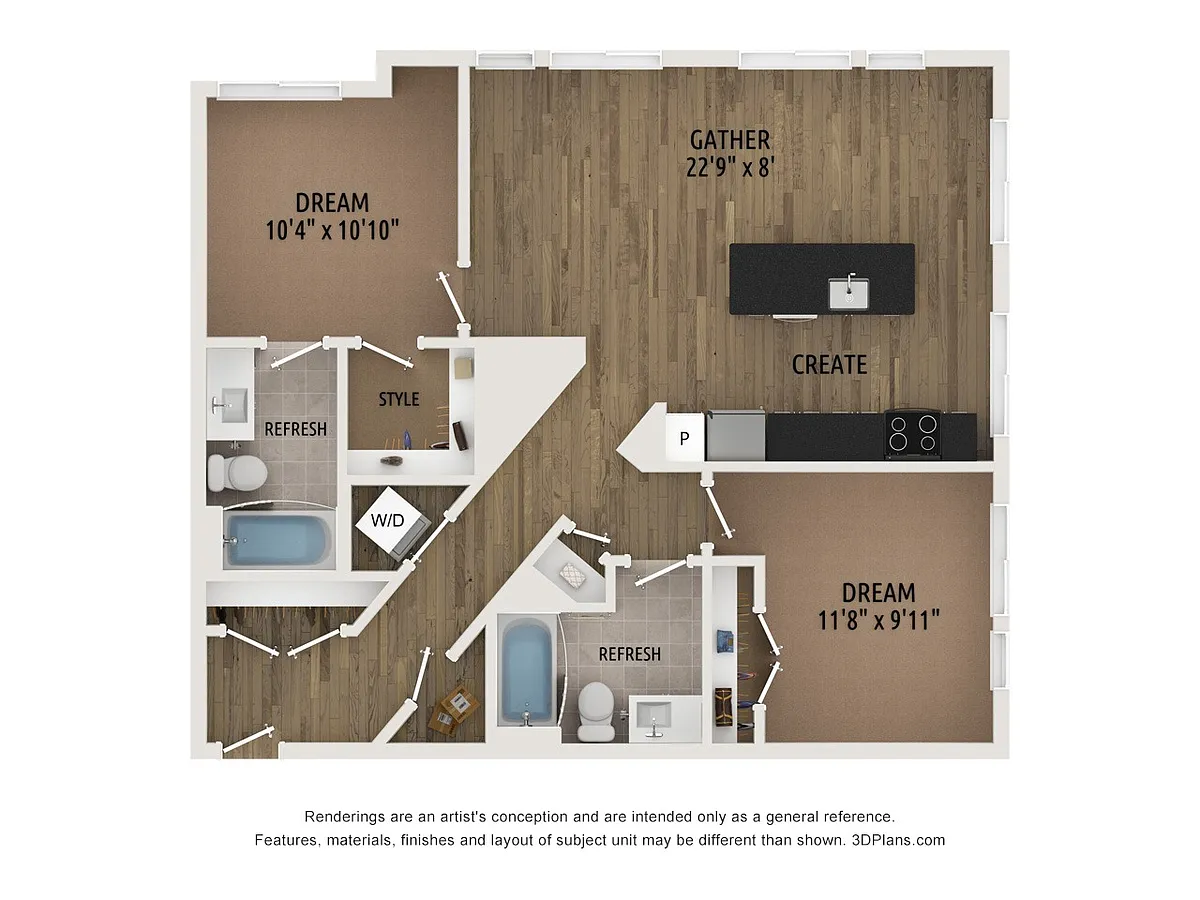 Floor plan D3