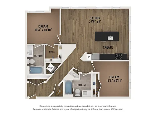 Floor plan D3