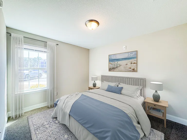 Secondary bedroom 1 with walk-in closet