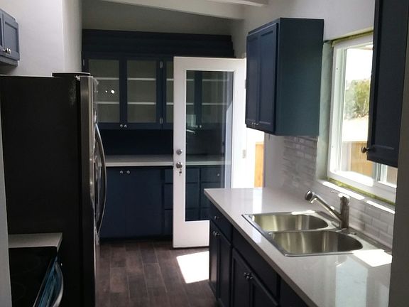 Door to covered patio area