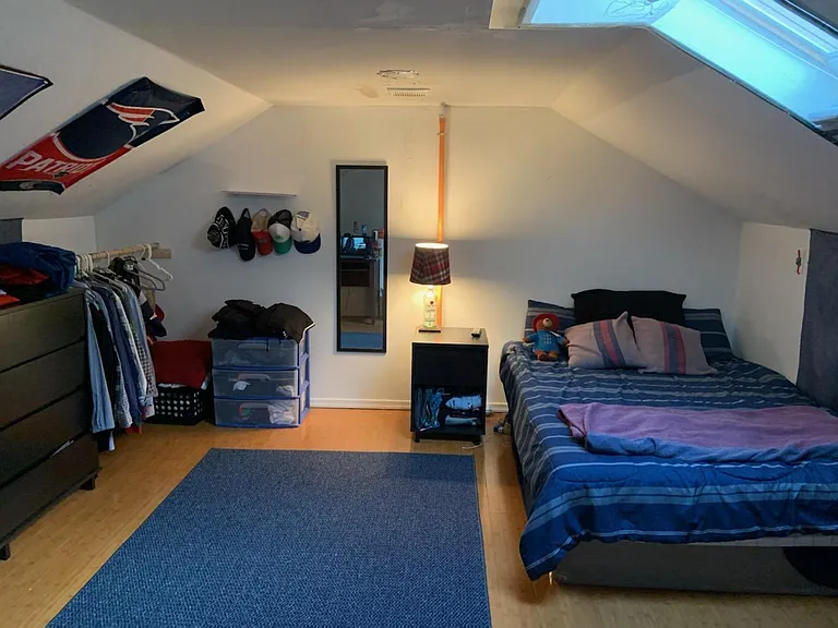 top floor bedroom