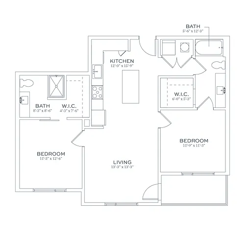 Floor plan C1