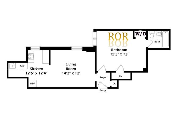2nd image of 205 W 88th St APT 13D