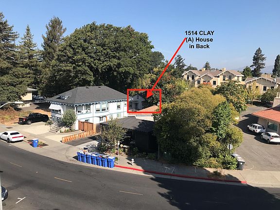 In the heart of downtown Napa tucked behind a six bedroom, Victorian, secluded and private