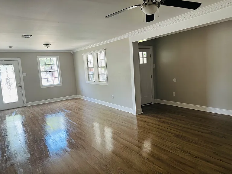 Living Room with 2nd entrance from carport