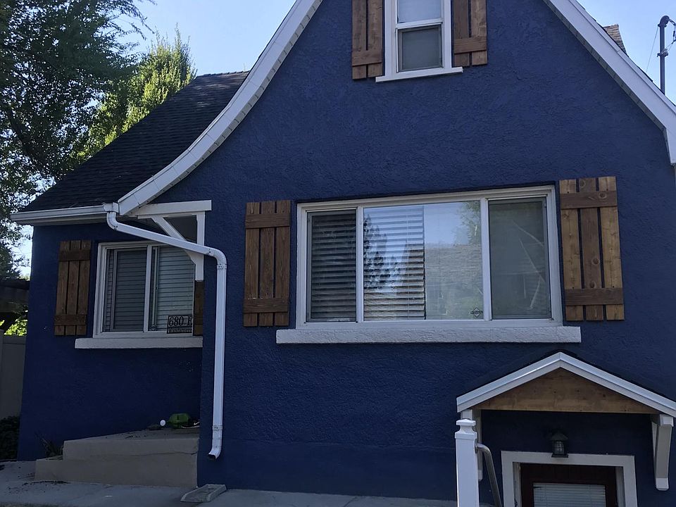 Use the basement front door