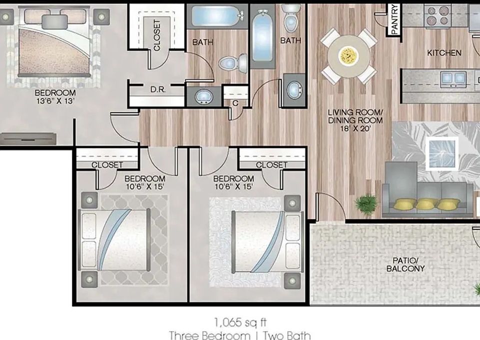 2nd image of 1611 Grandon Dr #12F