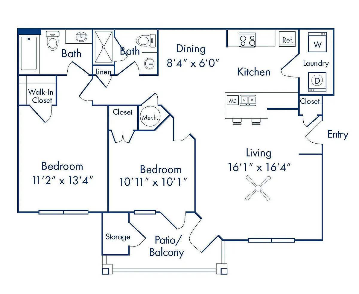 Floor plan B1