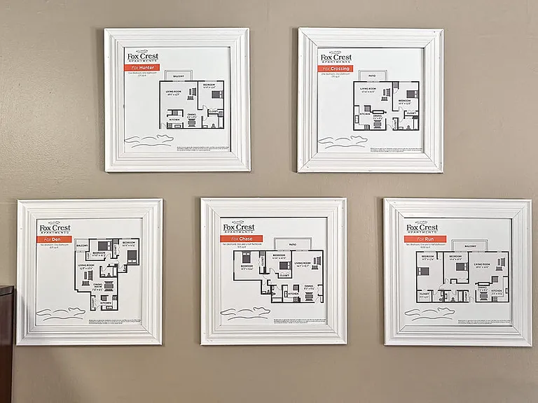 1 and 2 Bedroom Apartment Floor Plans