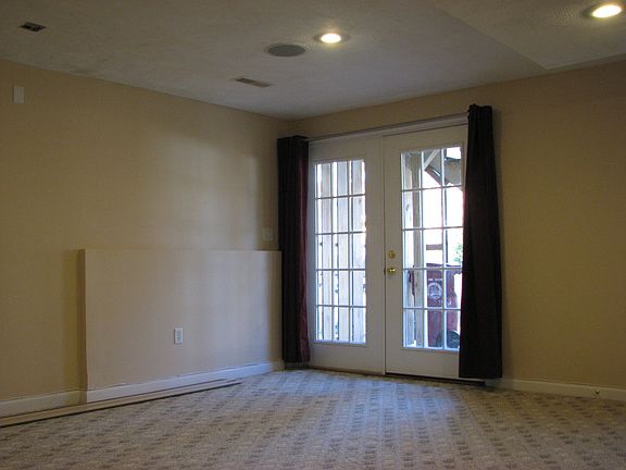 Finished basement. Full walkout with French doors