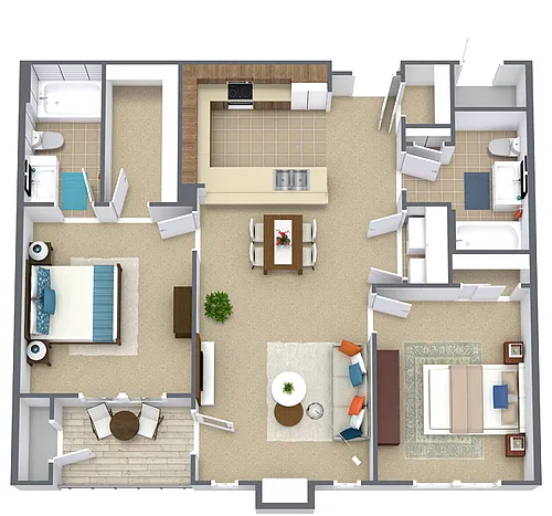 Floor plan Betty