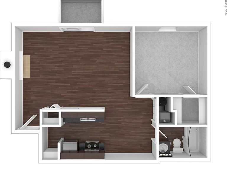 Lake James: Beds - 1: Baths - 1: SqFt Range - 671 to 671