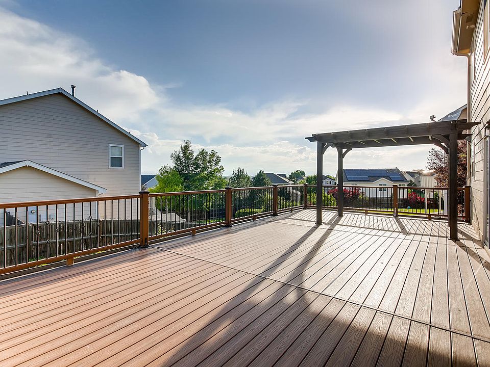 Mountain views from deck 