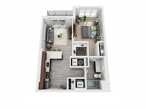 Floor plan a1b-buck