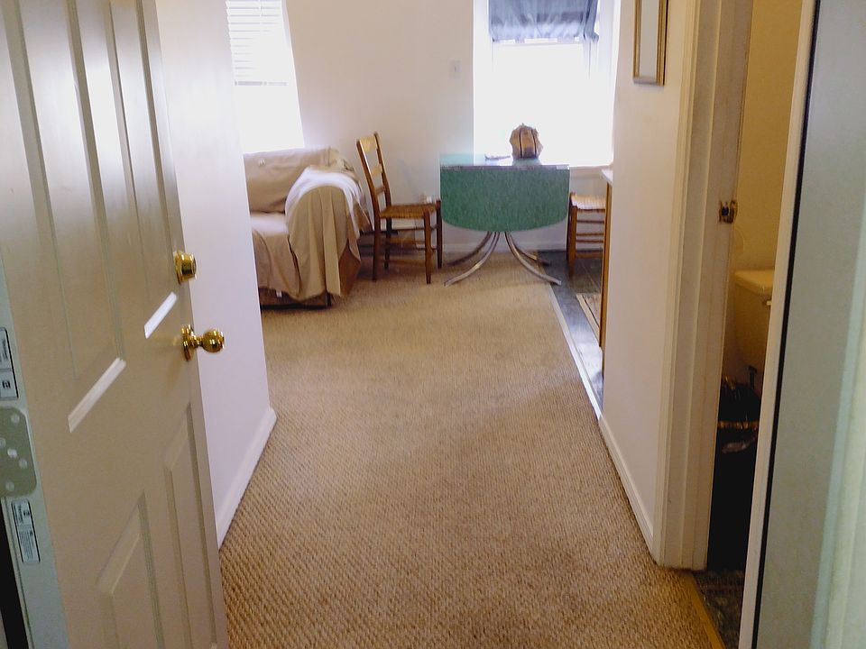 front door( closet left, bathroom right)
