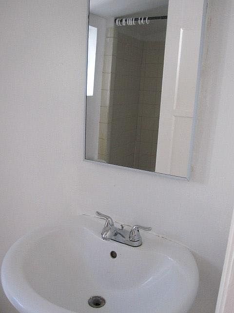 New medicine cabinet and new faucet