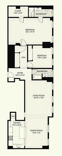 Floor plan Restored `09