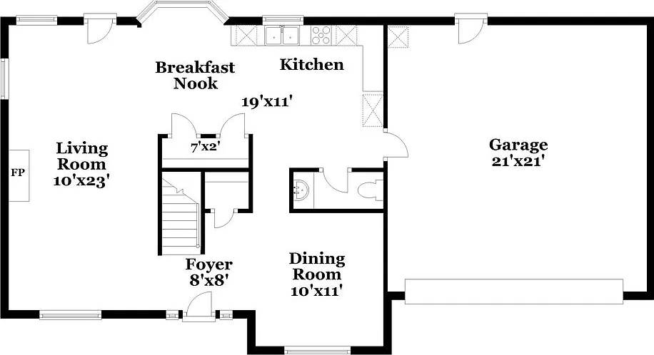4 bed, 2.5 bath, 1860 sqft, $3,160 — Photo 2