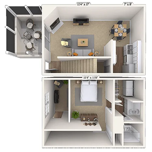 Floor plan The Amelia