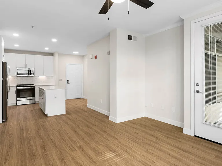Living Room with Hard Surface Flooring