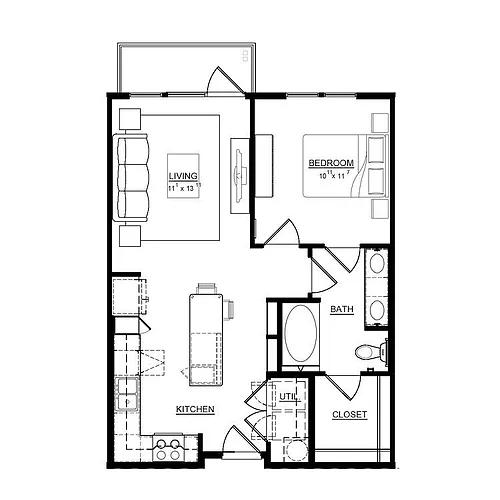 Floor plan Freesia | A2