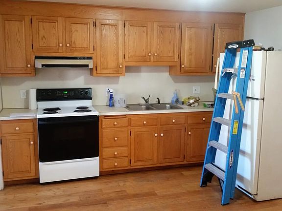 Kitchen, excuse the mess, still working