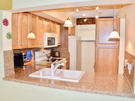 Updated kitchen with plenty of storage