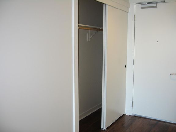 Entryway closet.