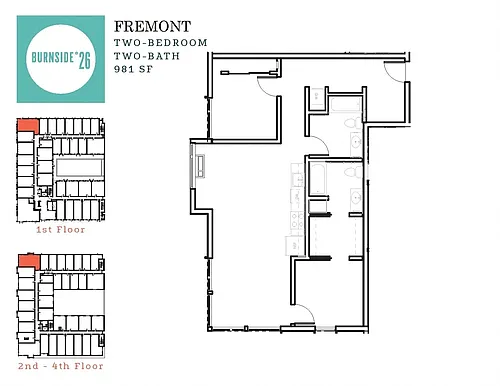 Floor plan Fremont Premium