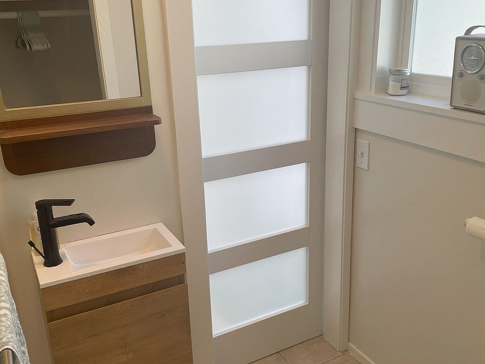 Sink and toilet