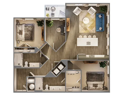 Floor plan B4D