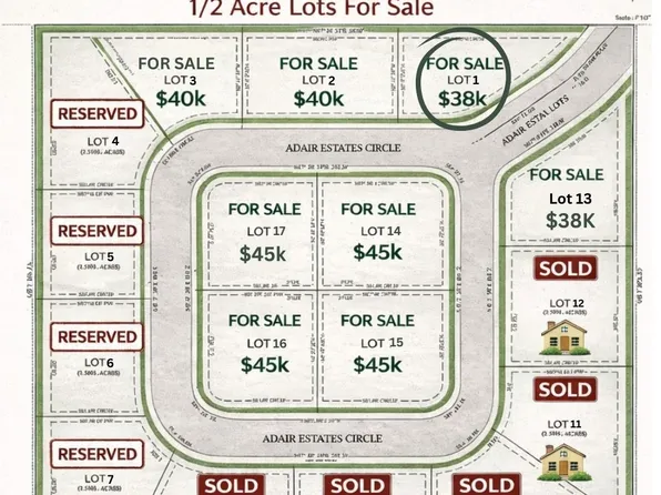 538 SE Adair Ests, Adair, OK 74330