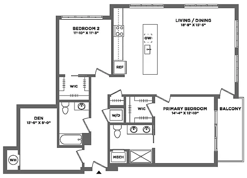 Floor plan BD1