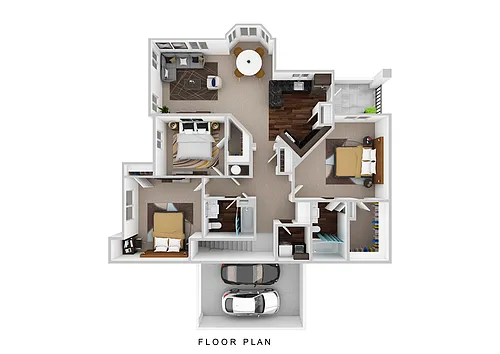 Floor plan Atlanta Garage