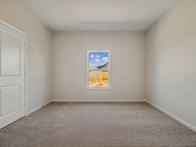 The master bedroom.