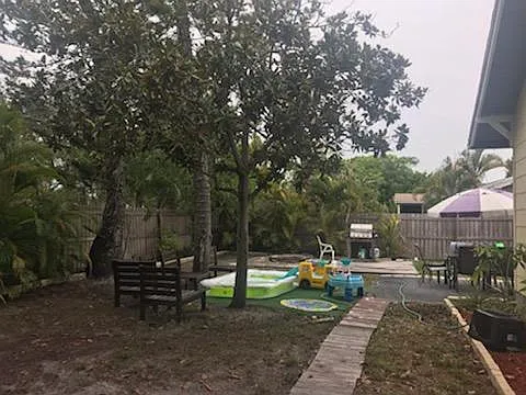 Fenced Back Yard