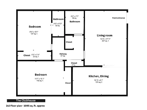 Floor plan 2X1