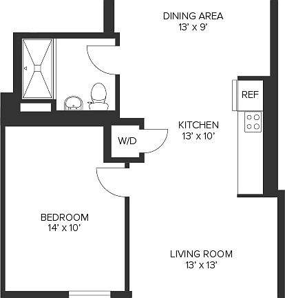 2nd image of 316 E 3rd St APT 5D