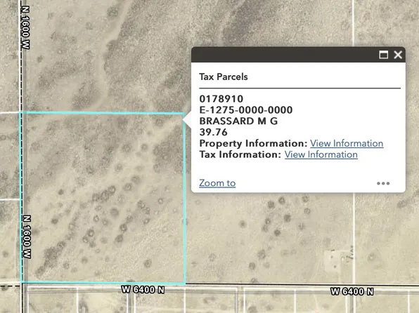 1600 W 6400 N, Beryl, UT 84714