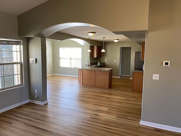 Open floor plan new paint