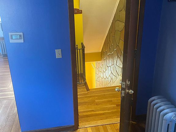 Staircase to apt entrance
