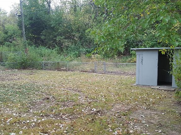 Back Yard with Garden Shed