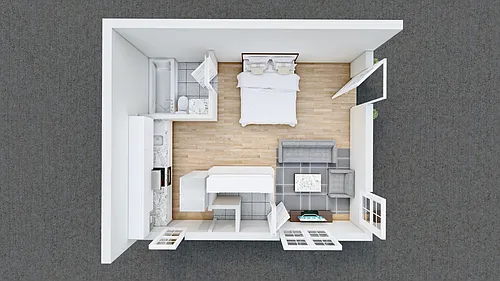 Floor plan Studio