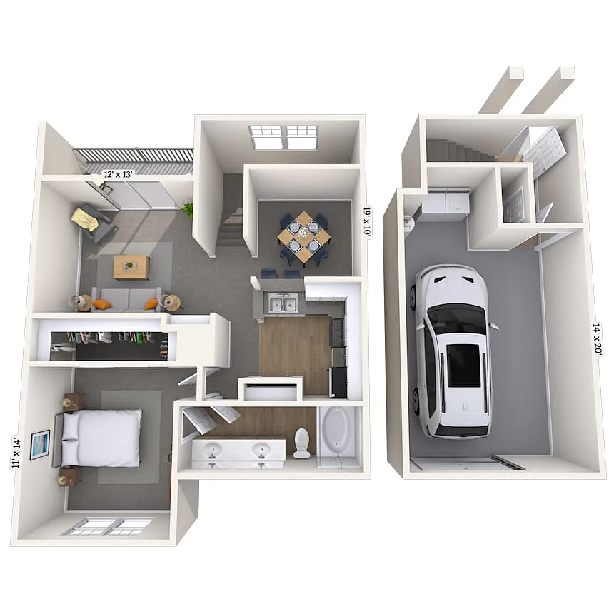 Floor plan Cambridge